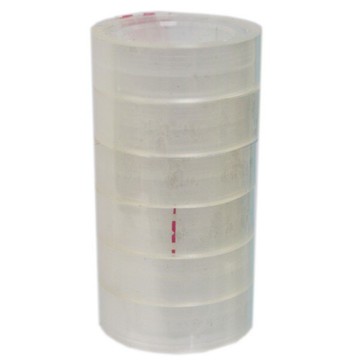 1/2迷你膠帶台專用膠帶 12mmx9Y 寬1.2cm/一支6捲入(定4) 透明包裝小膠帶 OPP封口膠帶-秉CIWA040【APP滿額下單10%點數(單一帳號最高5000點)】1/31止