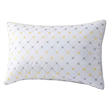 Home of flowers 繁花之家 五星級飯店舒彈護頸枕/可水洗纖維枕  74 x 46cm  1個  白色