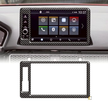 真碳纖維 HONDA 本田 Civic 11代 FL5 SI 音響 中控 記憶 卡夢 貼 碳纖維 內裝貼 改裝 空調