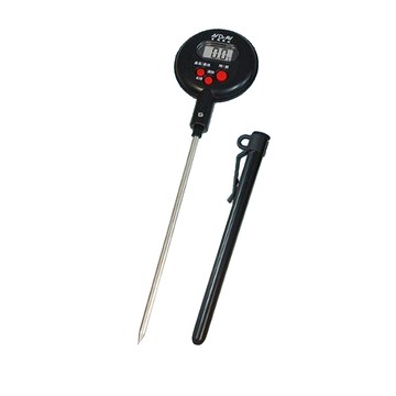 【聖岡科技Dr.AV】GE-363D專業級多用途 電子 溫度計(顏色隨機 可沖洗IPX5防水 -10~220度 記憶功能 單位切換)