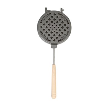 S'more 鬆餅夾  鋁合金本體  天然木手柄  22.3cm  1個