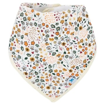 Little Unicorn 三角圍兜 100%純棉  復古壓花  4件  1組