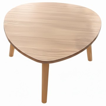 簡約歐風茶几桌 NS_C023 50cmx50cm  拉絲黑橡