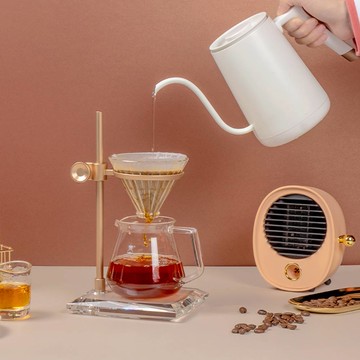 TIMEMORE 泰摩 MUSE木思水晶咖啡手沖架-金色【泰摩美學】