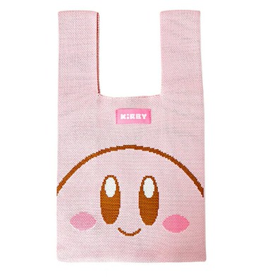 【全館95折】星之卡比 針織 手提袋 購物袋 手提包 高質感 卡比之星 日本正版 該該貝比日本精品