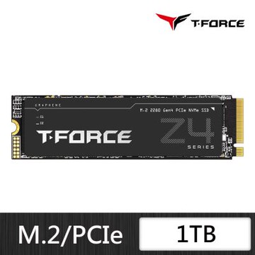 Team 十銓 T-FORCE Z44A7 1TB M.2-2280 PCIe Gen4 SSD 內接固態硬碟