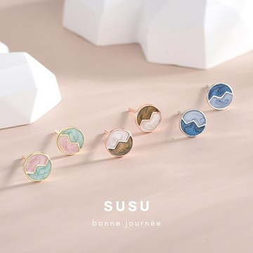 SU SU︱星空滴釉養耳棒❤️事業 招財 人緣 工作 健康 紓壓 水晶 飾品 耳環 項鍊 手鍊 現貨 穿搭 百搭 時尚