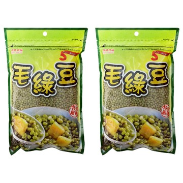 CHI-SHENG 耆盛食品 毛綠豆  500g  2包
