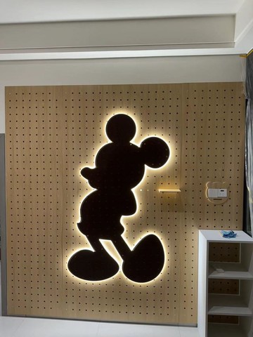 限時下殺！【免運】置物架 收納架 掛板 洞洞板 木目ins 創意實木洞洞板置物架遮擋玄關入戶家用墻面掛板收納裝飾【八折下殺】【限時減免】【可開發票】