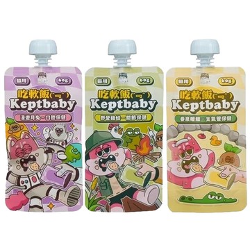 肉泥 【10入組】COUCH POTATO沙發馬鈴薯-Keptbaby吃軟飯系列 60g 貓用骨肉泥主食餐包