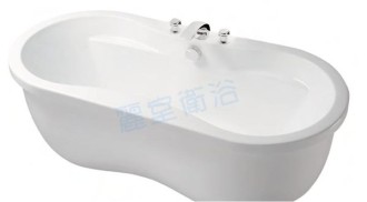 【麗室衛浴】BATHTUB WORLD 壓克力造型獨立缸 LS-1017 170*80*57cm