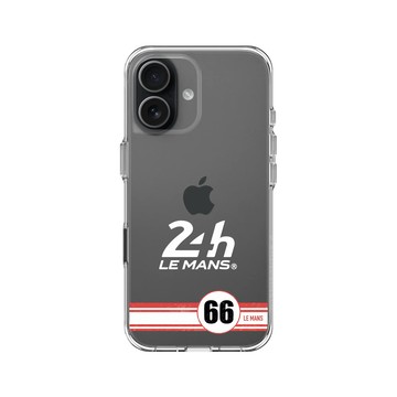 iPhone 17 Clear Case（相機按鈕） 透明 - 24 Hours of Le Mans - Le Mans 66 Logo