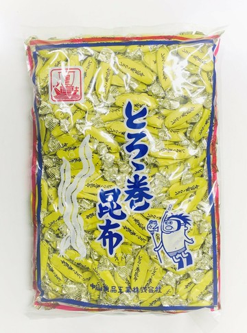 日本 昆布卷 1kg とろろ巻き昆布 山藥昆布糖 北海道特產 中山食品 日本代購【APP滿額下單10%點數(單一帳號最高5000點)】1/31止