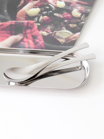 All-stainless spoon