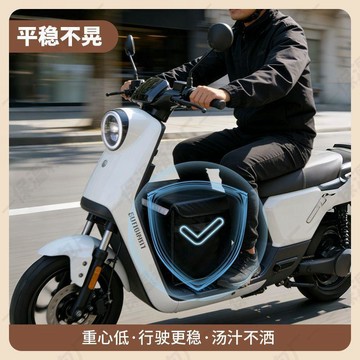 臺灣✨保溫箱前置腳踏板專用外賣箱送餐箱電動車載送餐防水保溫箱兼職衆包閃購