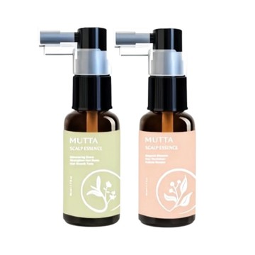 【兩瓶組】【沐塔 MUTTA】微光森林 奇蹟煥活蘊髮精粹-日間/ 海棠初綻 逆齡重生蘊髮精粹-夜間