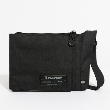 PLAYBOY - 扁包  Edgy系列 - 黑色/152-1001-09-7