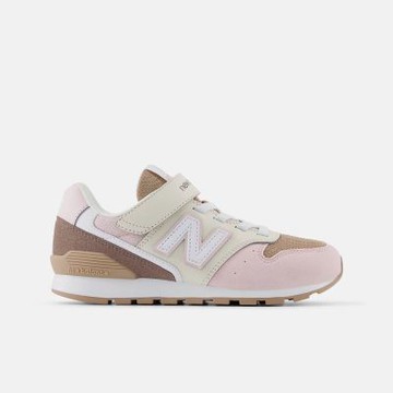 NEW BALANCE NB 運動鞋 童鞋 中童 大童 魔鬼氈 灰粉 YV996TH3-W楦