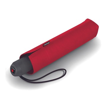 【Knirps德國紅點傘】E.200 自動開收傘-Red(灰色握把)