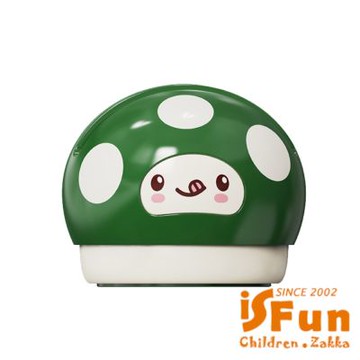 iSFun 萌臉香菇 創意吸盤雙V刀口磨刀器 顏色可選