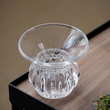 茶濾玻璃茶漏過濾器茶具配件泡茶茶隔茶葉過濾網茶濾器茶漏器超細