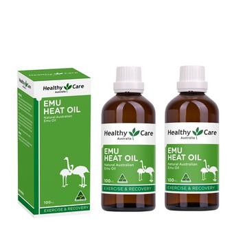 【澳洲 Healthy care】鴯鶓油(2入組 100ml/瓶) 鴯苗鳥熱油-即期良品(效期2026/4)
