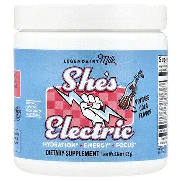 Legendairy Milk, She's Electric，復古可樂，3.6 盎司（102 克）