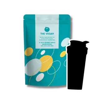 [雙 11 限定] 植選蛋白組 - [樂維根] 植物蛋白飲-無加糖豆漿(1kg/袋) + 知名品牌搖搖杯-[雙 11 限定] 植選蛋白組