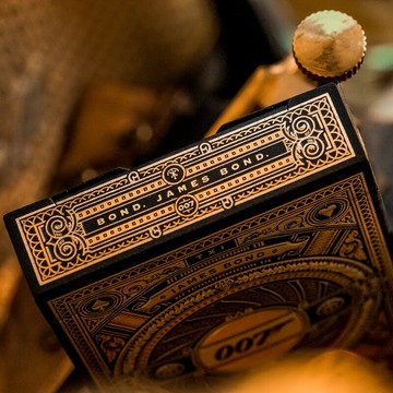 匯奇進口花切收藏撲克牌 007詹姆士邦德無暇赴死theory11創意卡牌