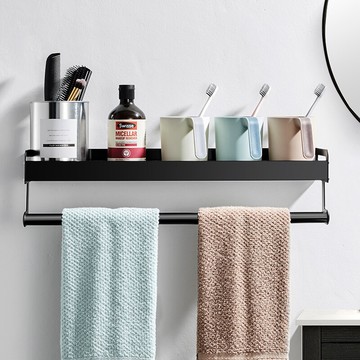 北歐牙刷置物架免打孔牙缸架壁掛衛生間漱口刷牙杯架子套裝掛墻式