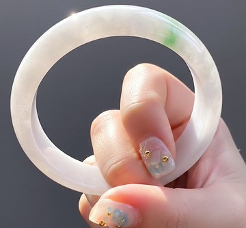 飄陽綠翡翠手鐲 | 15圍 | 天然緬甸玉A貨翡翠 | 送禮