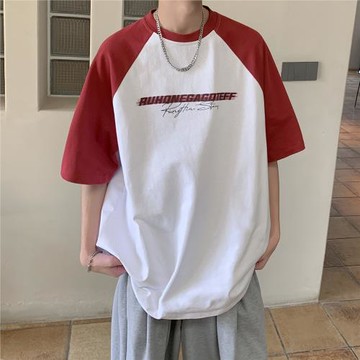 美式復古短袖t恤男夏季青少年300g重磅上衣情侶潮牌潮流寬松半袖