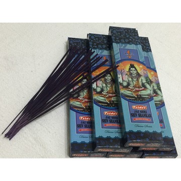 [綺異館] 印度線香 印度教系列 Tridev JAI SHRI SHIV SHANKAR 重生之神 溼婆神