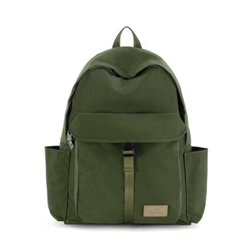 J II 後背包 星海尼龍防潑水後背包-森林綠-6607-16