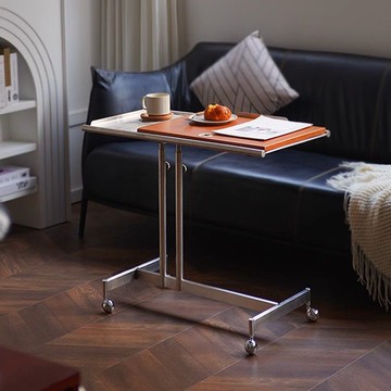 中古實木可移動邊幾沙發角幾茶幾琴譜架電腦桌床邊桌小推車置物架