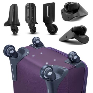 老式靜音耐磨萬向輪替換行李箱