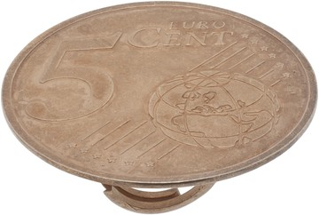 D'heygere 青铜色 Vaquera 联名 Coin 戒指