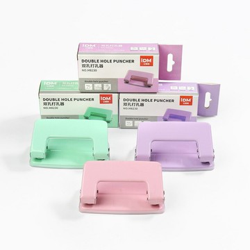 现货批发活页圆形双孔打孔机学生DIY手账打孔器小型6mm圆孔打洞器【遠宏-文教用品】【益三和】可開發票