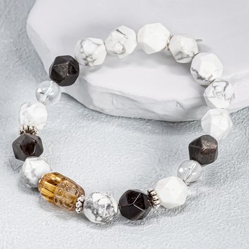 五行鈦晶(金) -金｜鈦晶(金)/白紋石/銀曜石