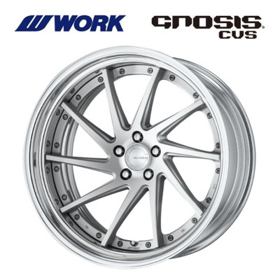 送料無料 ワーク GNOSIS CVS STEP RIM ディープコンケイブ STANDARD Hdisk 11J-22 +38〜−60 5H-114.3  【2本セット 新品】 | LINEショッピング