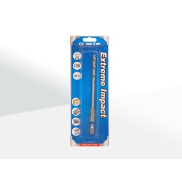 金統立 KING TONY 專業級工具 雙溝六角柄不鏽鋼鑽頭4.2mm (KT7E12142 1) KT7E12142 4.2mm