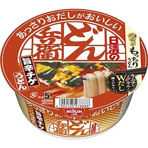 日清食品 日清のあっさりおだしがおいしいどん兵衛 旨辛チゲうどん カップ麺 69G×12個