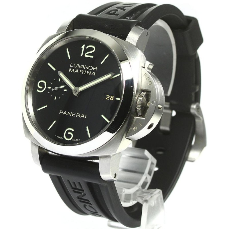 パネライ PANERAI PAM00312 ルミノール 1950 3デイズ スモールセコンド 自動巻き メンズ 箱付き_764174 |  LINEショッピング