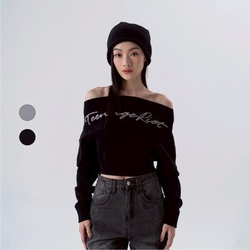 50% Fifty Percent｜緹花平領毛織上衣｜02562721002