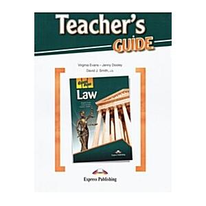 Career Paths: Law Teacher's Guide