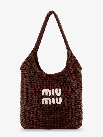 Ivy cotton shoppin bag - MIU MIU - gender_Woman