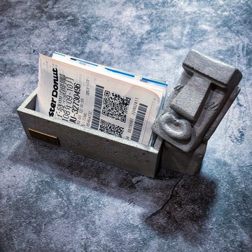 給你靠—摩艾發票整理盒 名片盒 交換禮物