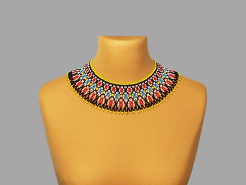 來自烏克蘭的優雅串珠項鍊飾品