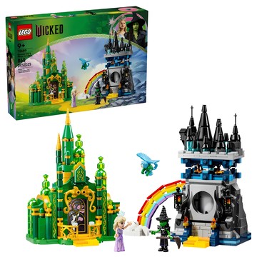 LEGO 樂高 75689 魔法壞女巫系列 翡翠城和基亞莫柯城堡 Emerald City & Kiamo Ko Castle  1套  多色