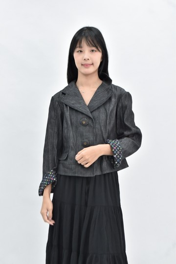 (L) louis vuitton 義大利製棕色外套